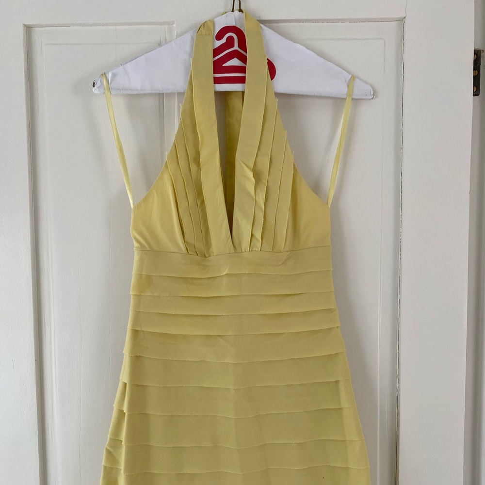 BCBG halter dress